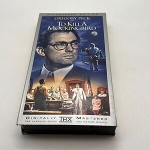 To Kill a Mockingbird (1962) VHS‎ - Gregory Peck - THX Digitally Mastered